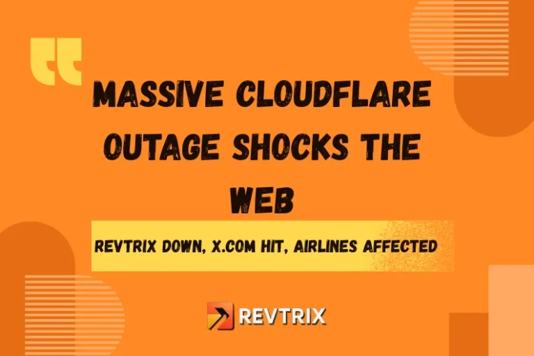 Massive Cloudflare Outage Shocks the Web
